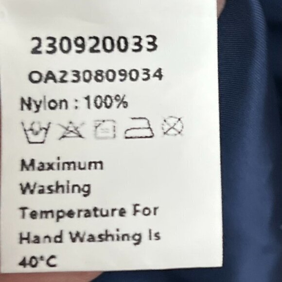 Commense Weekend Wishes Bomber Jacket  Size S in Navy - Picture 8 of 8